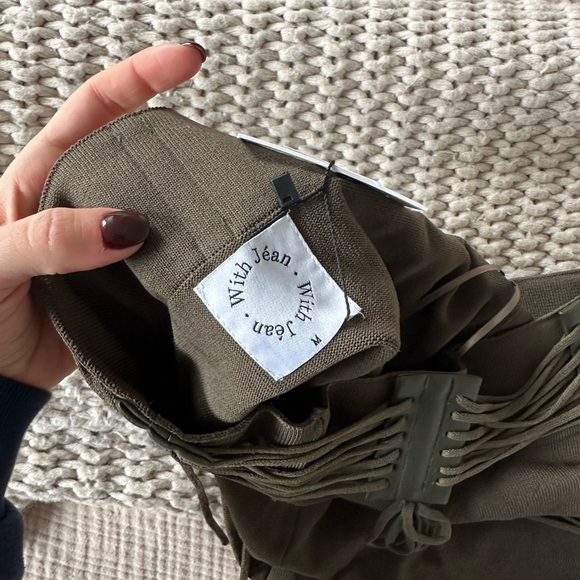 BNWT With Jean Mini Skirt - Picture 3 of 4